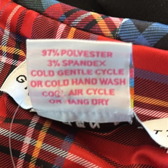 NWT Women’s Gretchen Scott Plaid Sweets Shoulder Tie Dress - Duke of York Size S - Picture 11 of 12